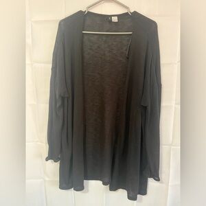 4/$25 H&M Divided Sheer Black Cardigan